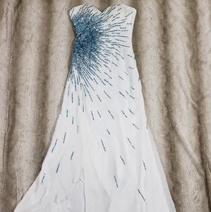 Couture White Prom Dress